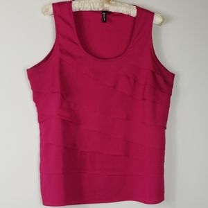 Women's Large Milano Pink Sleveless blouse
